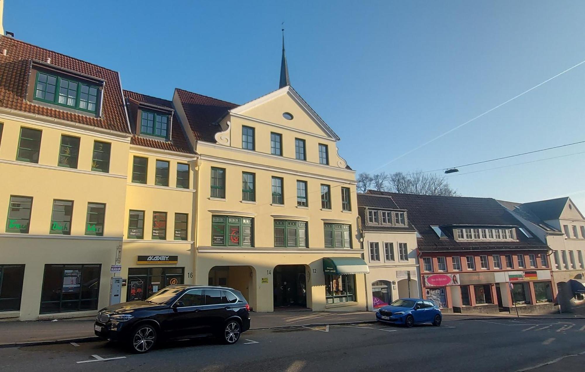 Tante Maass Apartment Flensburg Ngoại thất bức ảnh